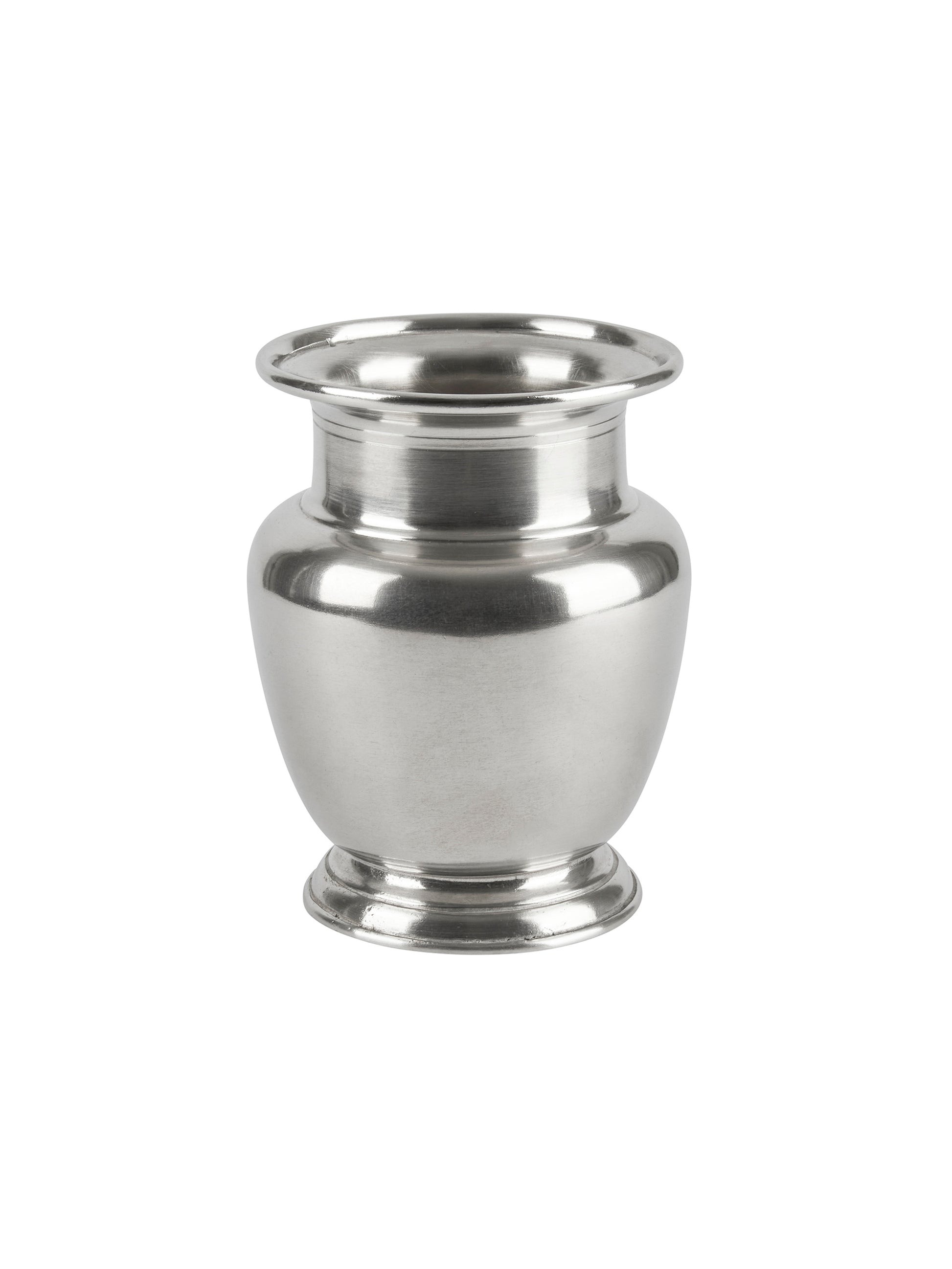 MATCH Pewter Rimmed Vase Weston Table