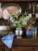 MATCH Pewter Rimmed Vase Weston Table