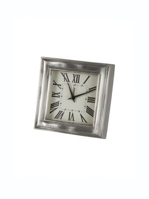  MATCH Pewter Square Alarm Clock Weston Table 