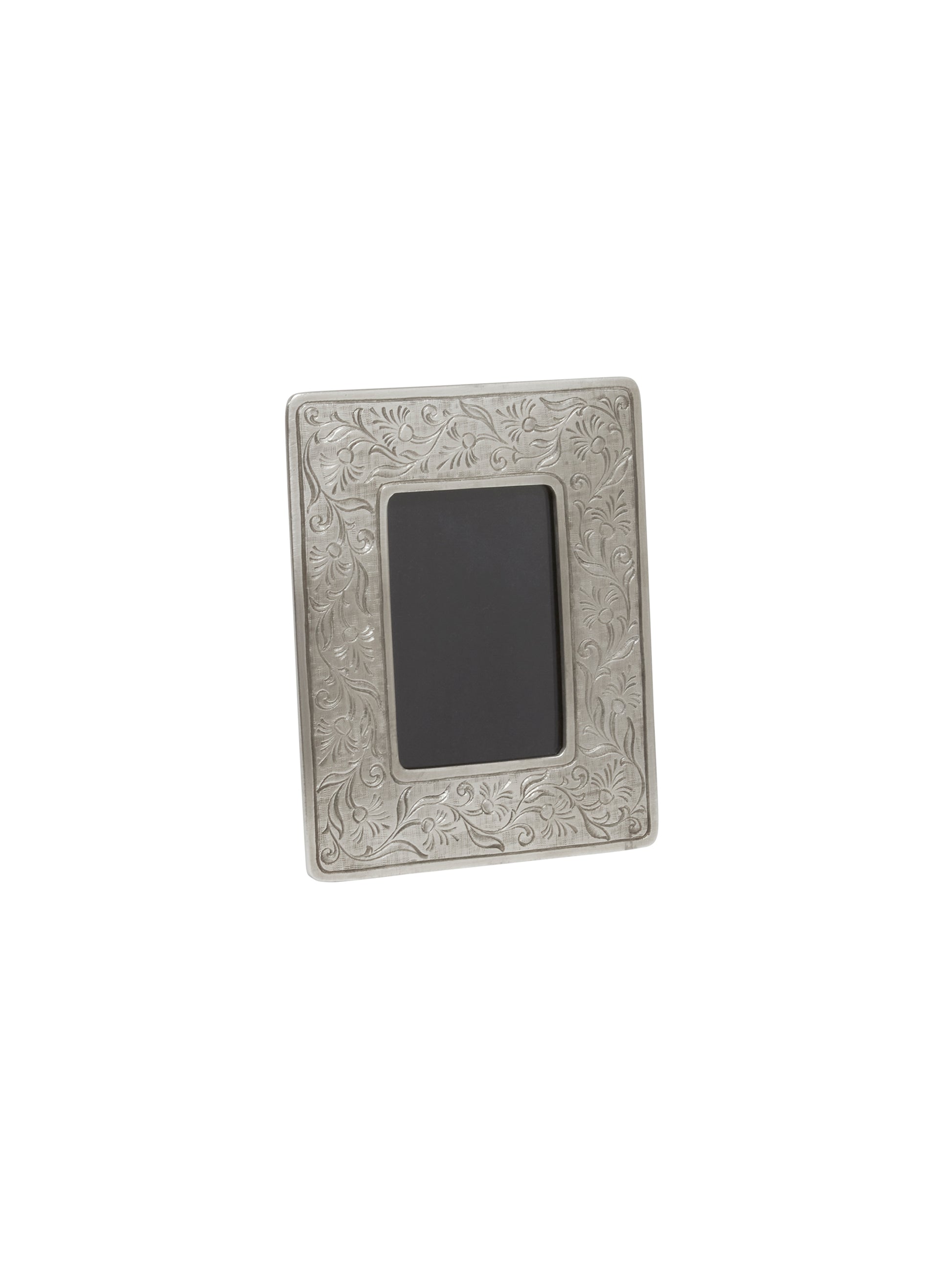 MATCH Pewter Trento Frame Small Rectangle Weston Table