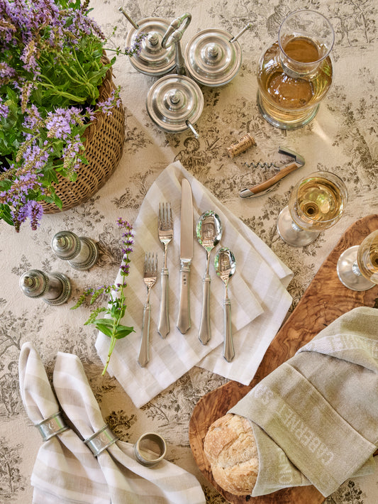 MATCH Pewter Violetta Place Setting Weston Table