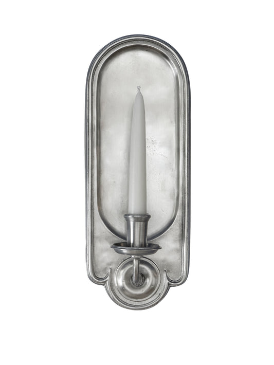 MATCH Pewter Wall Sconce Tall Weston Table