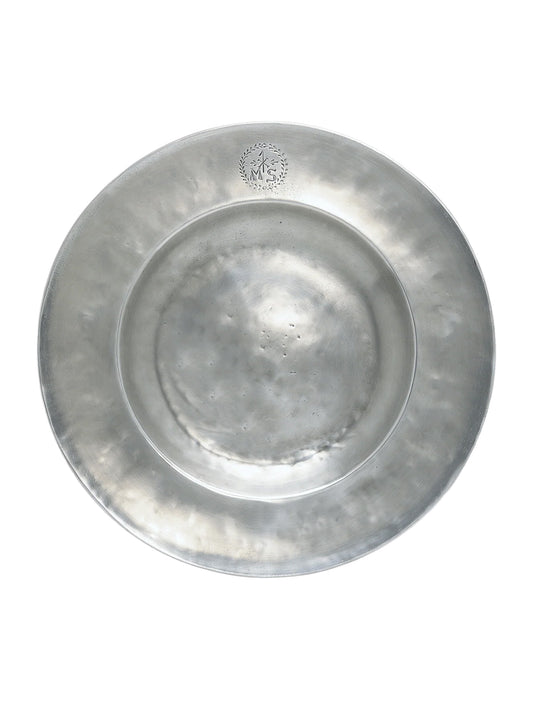 MATCH Pewter Wide Rimmed Shallow Bowl