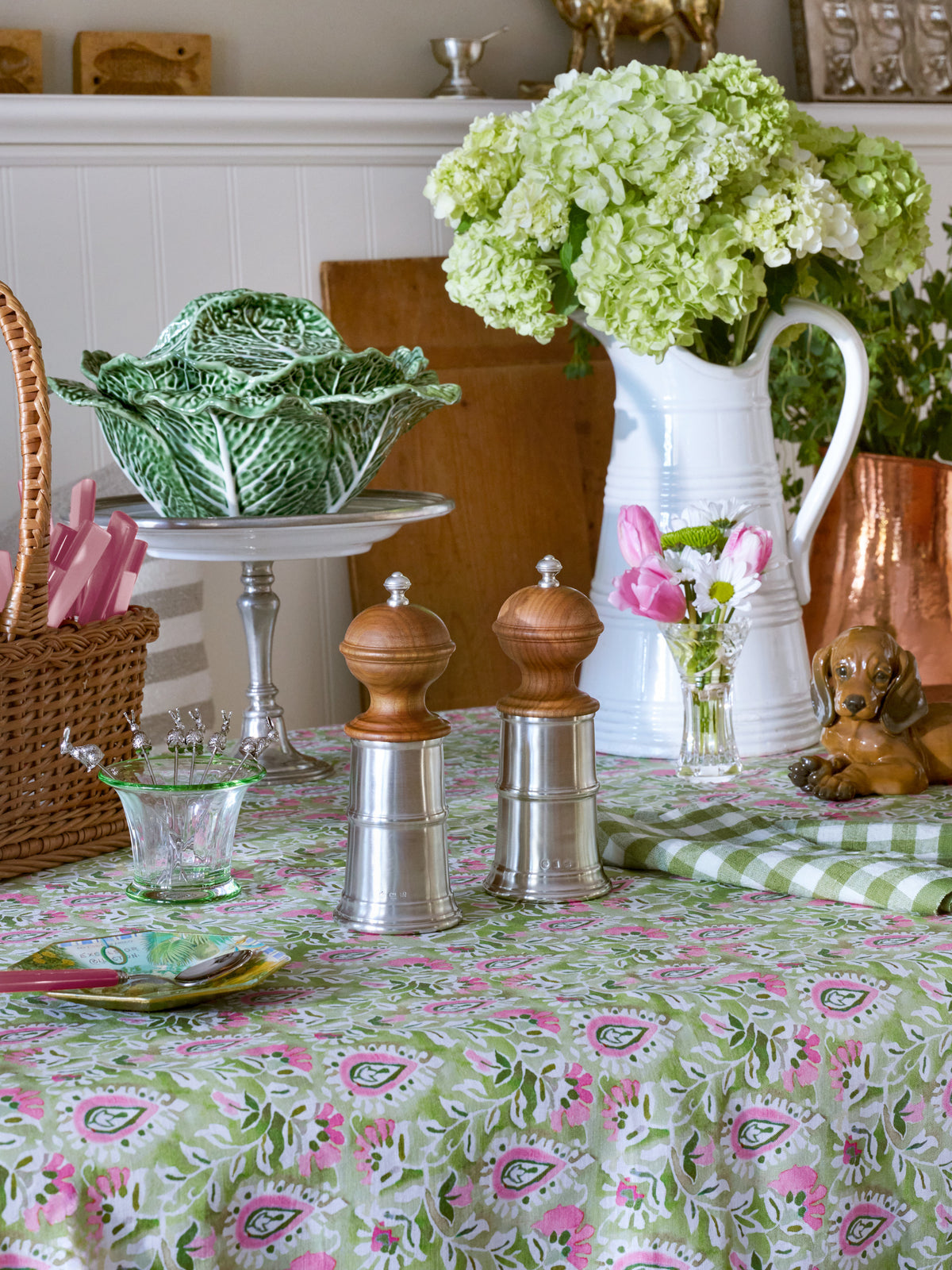 MATCH Pewter Wood & Pewter Salt and Pepper Mill Weston Table