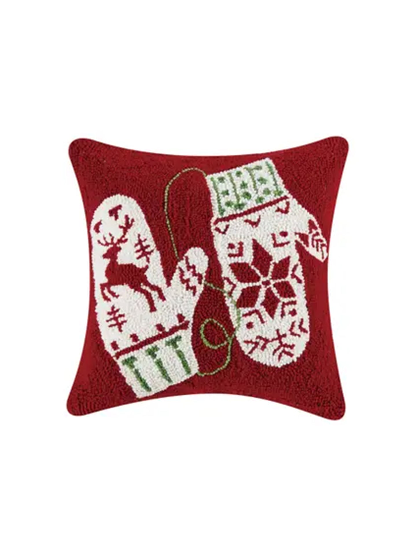 Mittens Wool Hook Pillow Weston Table