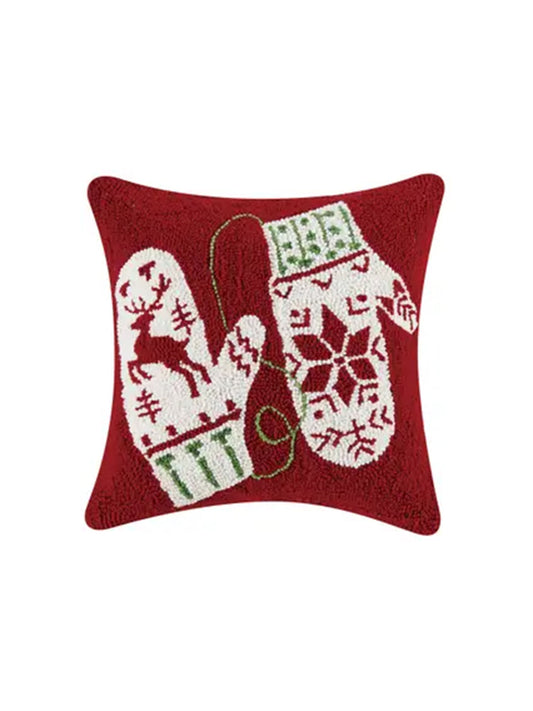 Mittens Wool Hook Pillow Weston Table