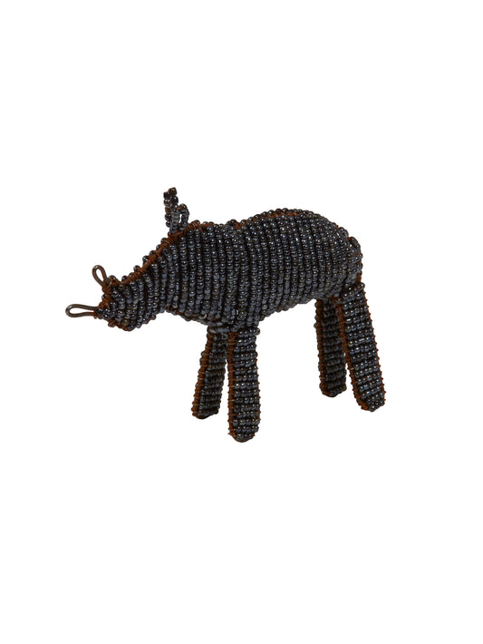 Maasia Beaded Rhino Weston Table