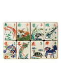 Mahjong Decoupage Glass Tray Weston Table