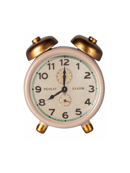 Maileg Alarm Clock Powder Weston Table