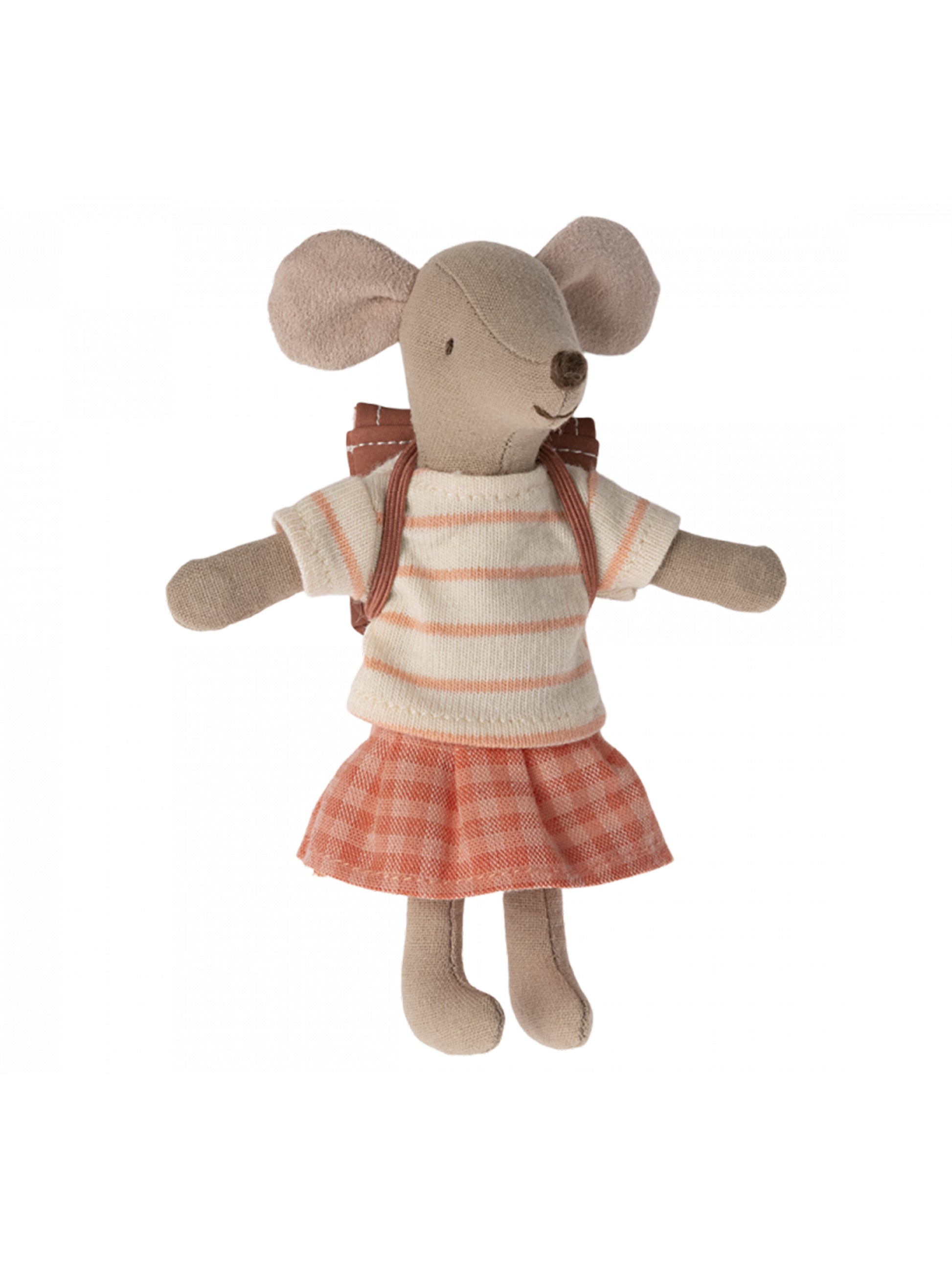 Maileg Big Sister Coral Tricycle Mouse Weston Table