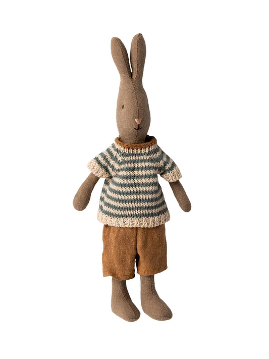 Maileg Brown Rabbit Size 1 with Classic Shirt and Shorts Weston Table