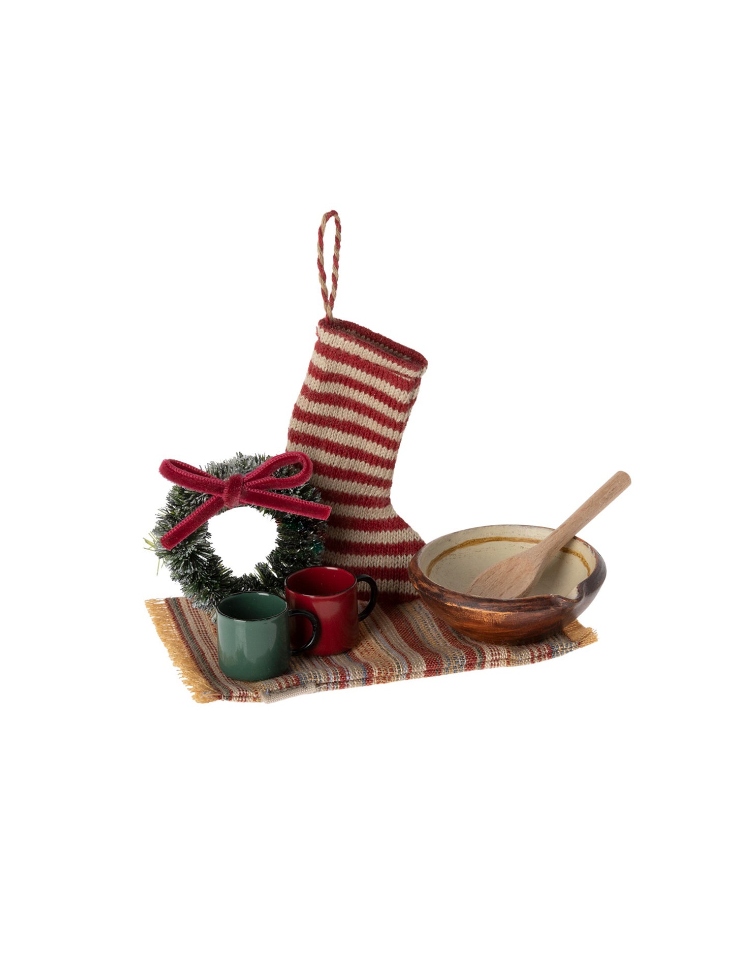 Maileg Cozy Christmas Set Weston Table