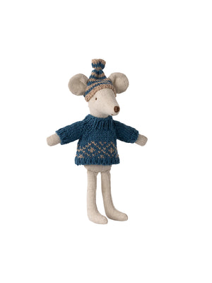  Maileg Dad Mouse Knitted Sweater and Hat 