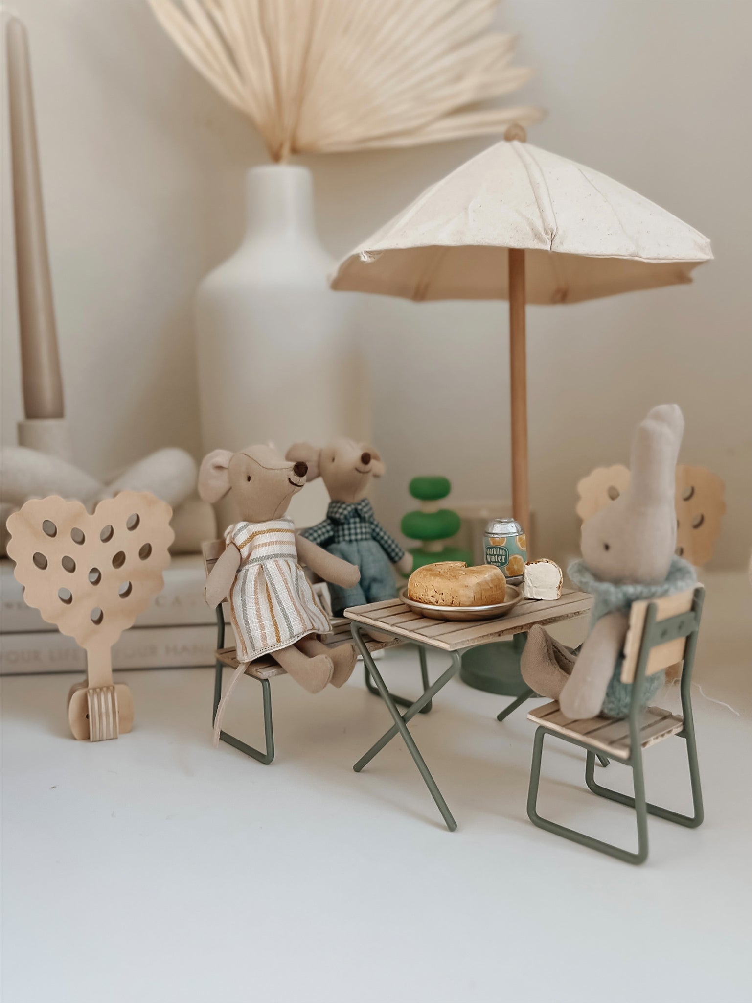 Maileg Garden Set, Mouse Weston Table