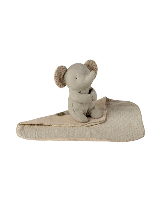 Maileg Lullaby Friends Mini Elephant Iron Grey Weston Table
