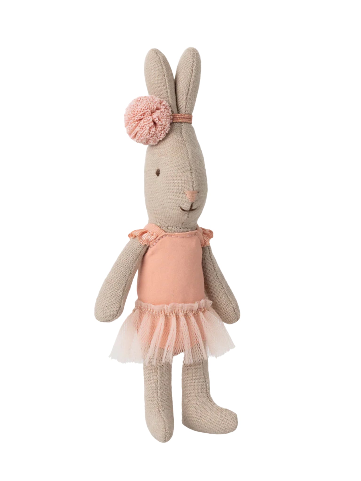 Maileg Micro Rabbit in Ballet Suit and Skirt Rose Weston Table