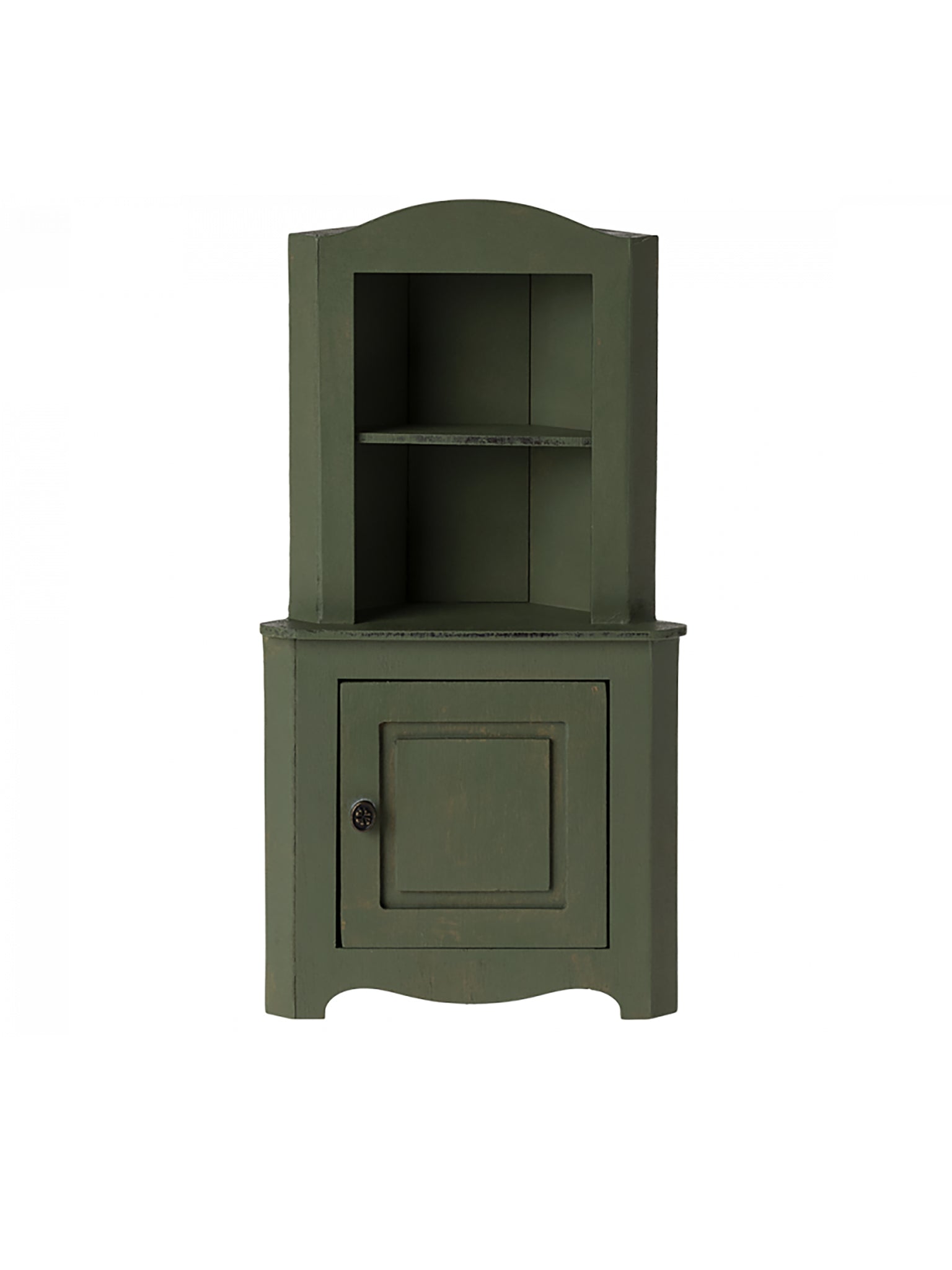 Maileg Miniature Dark Green Corner Cabinet Weston Table