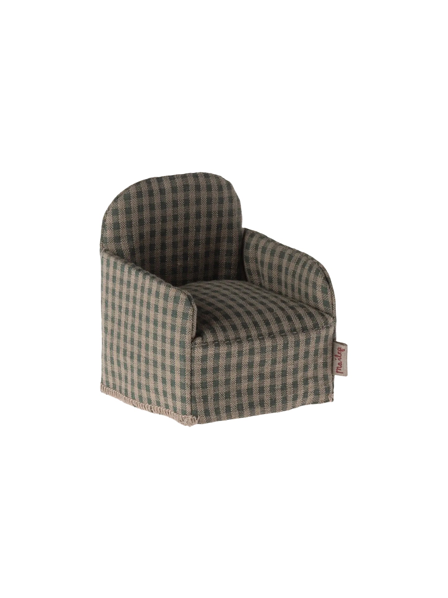 Maileg Mouse Chair Green Checker Weston Table