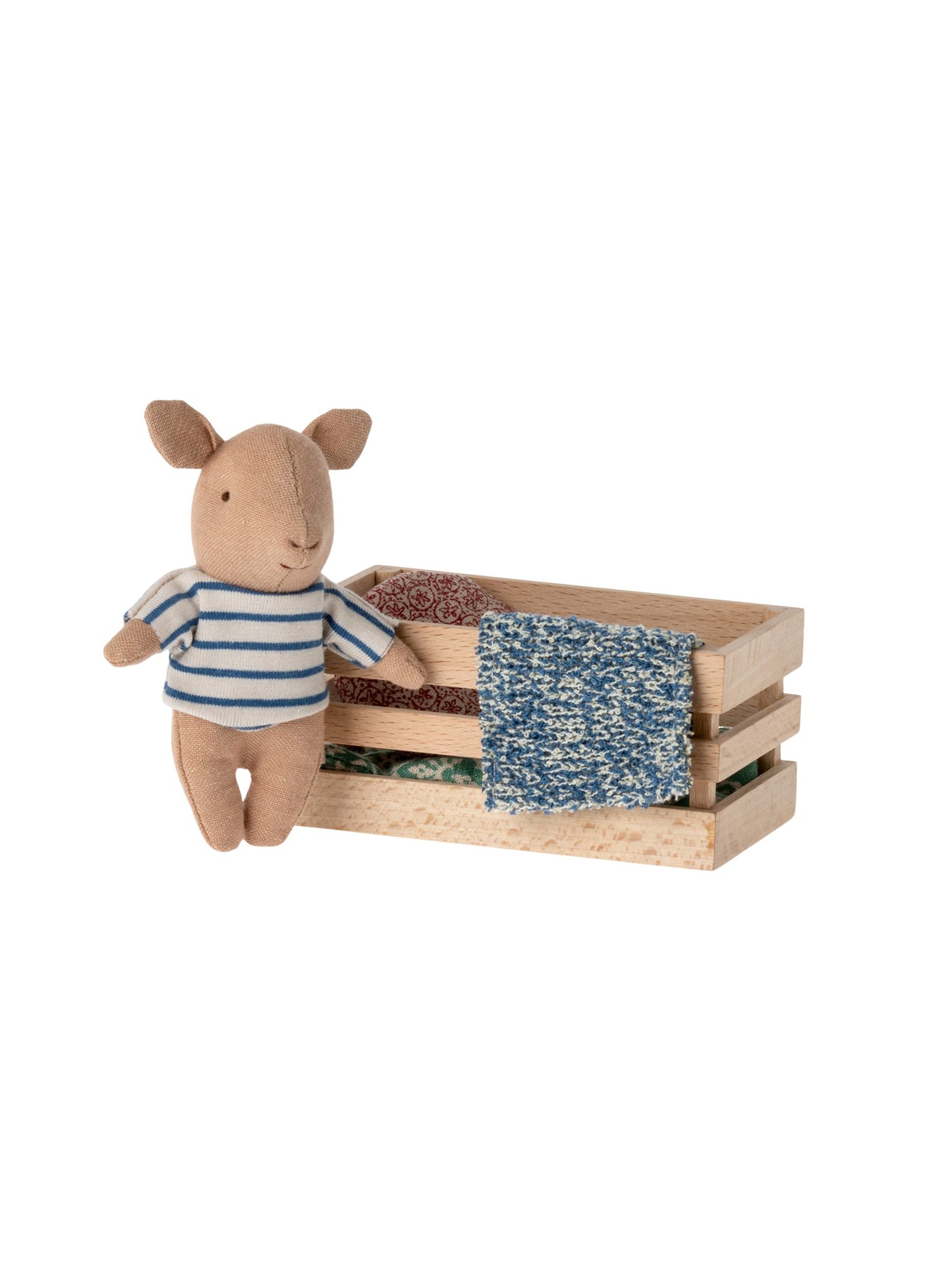 Maileg Pig in Box Baby Boy Weston Table