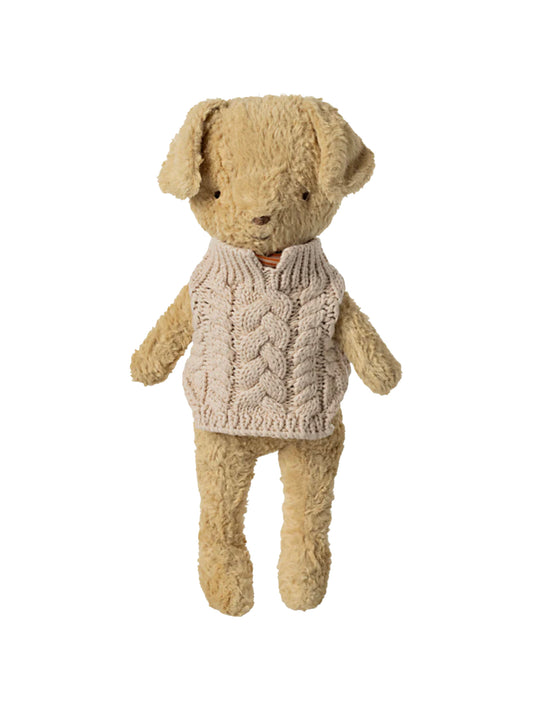 Maileg Puppy Supply Sweater Sand Weston Table