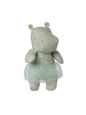 Maileg Safari Friends Small Hippo with Skirt Mint Weston Table