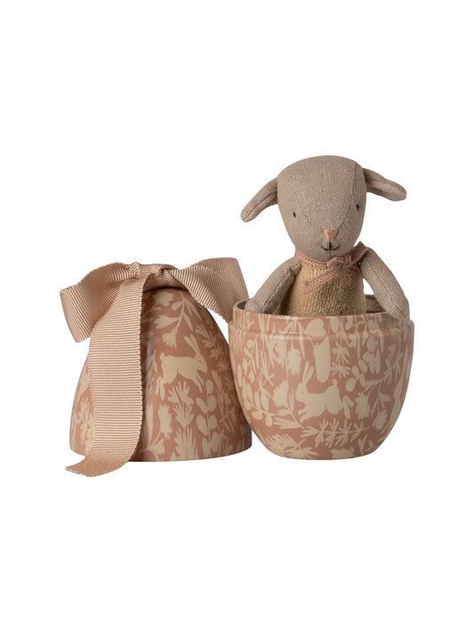 Maileg Small Easter Egg with Micro Lamb Powder Weston Table