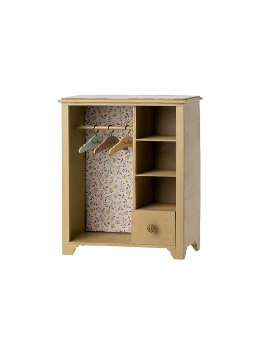 Maileg Large Yellow Wardrobe Weston Table