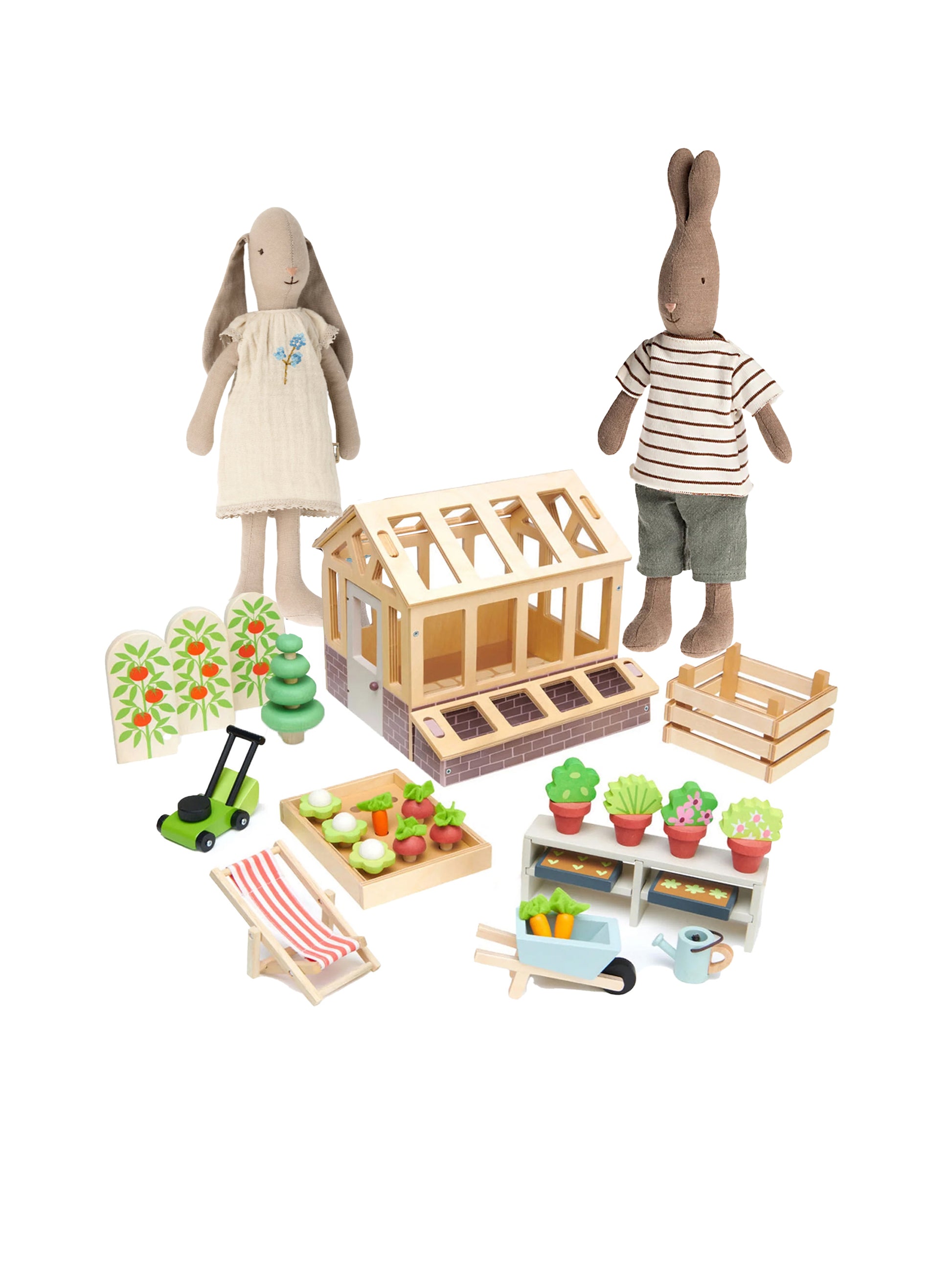 Maileg and Friends Spring Gardening Set Weston Table 