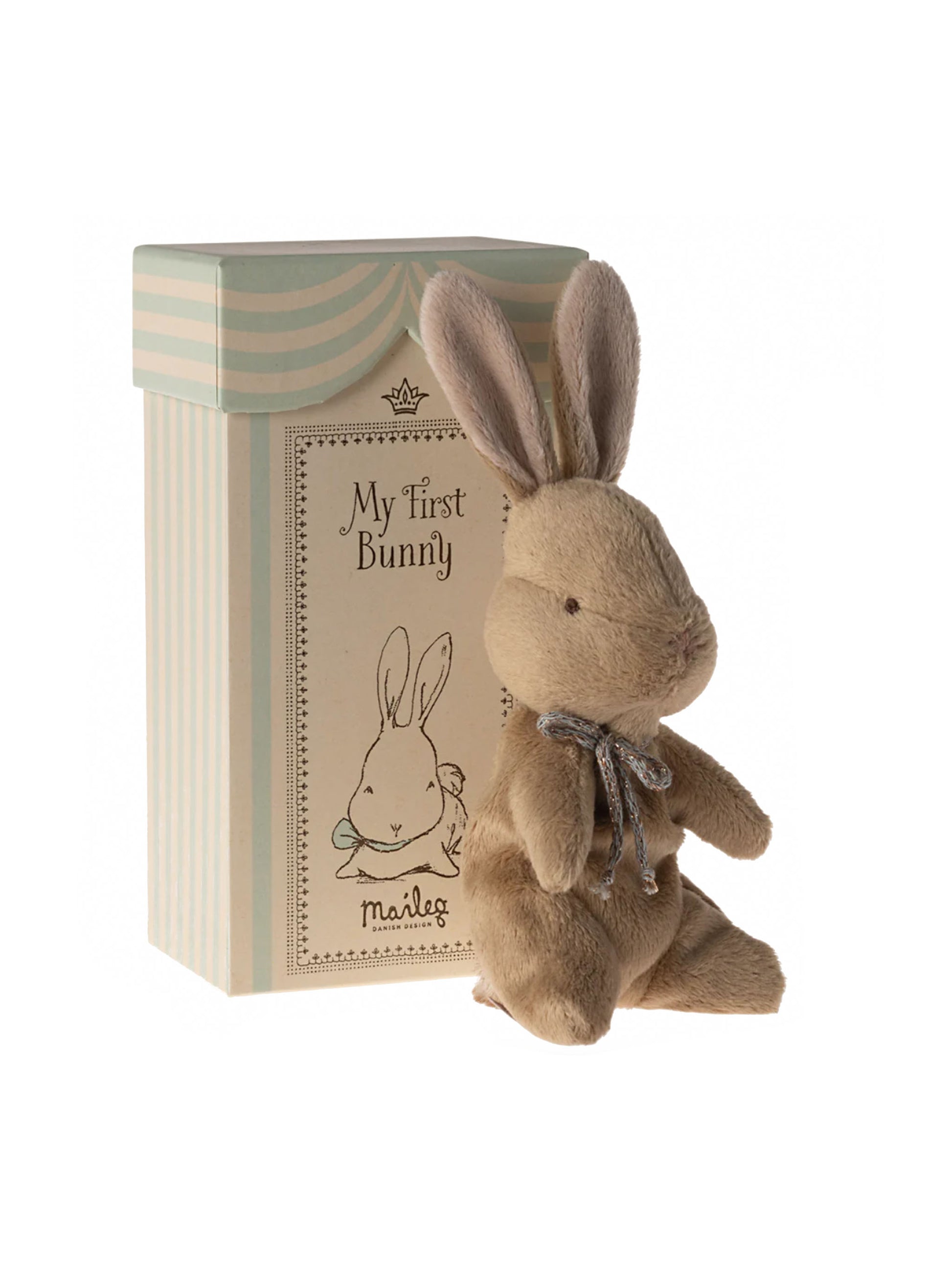 Maileg My First Bunny Brown Weston Table 