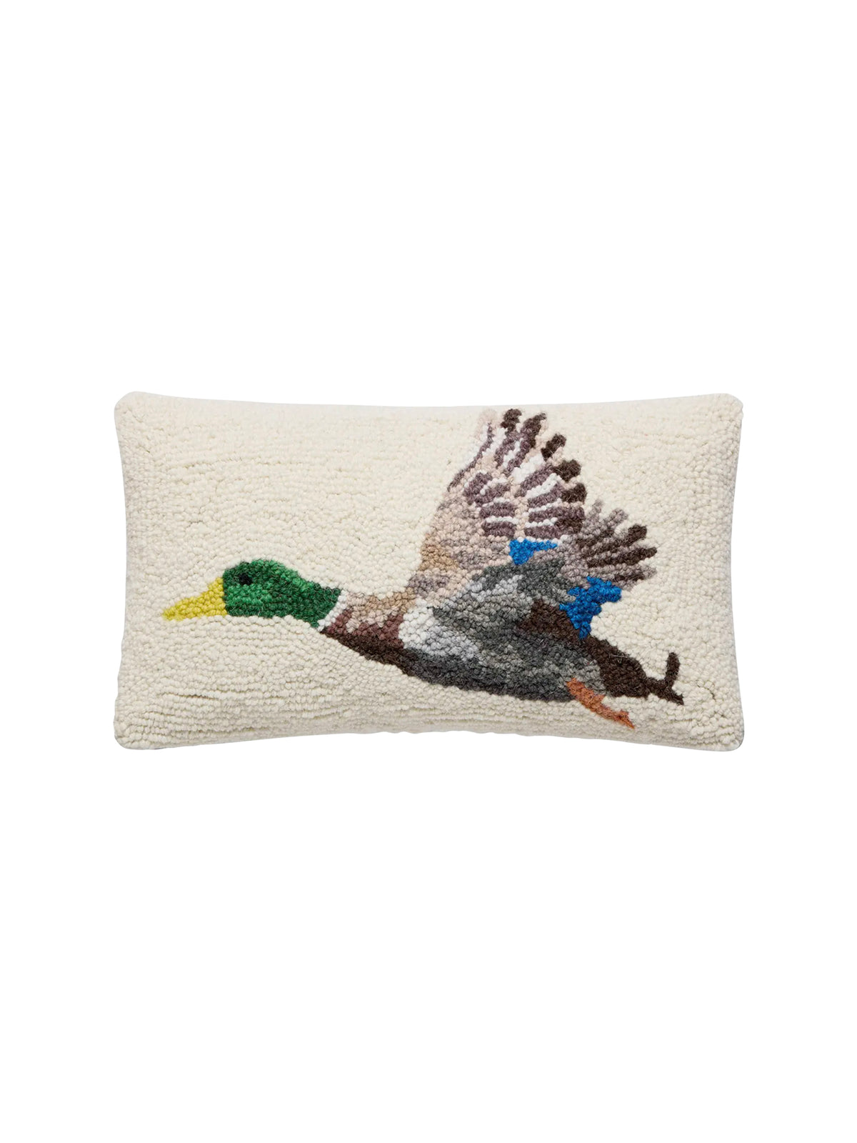 Mallard Flying Hook Pillow Weston Table