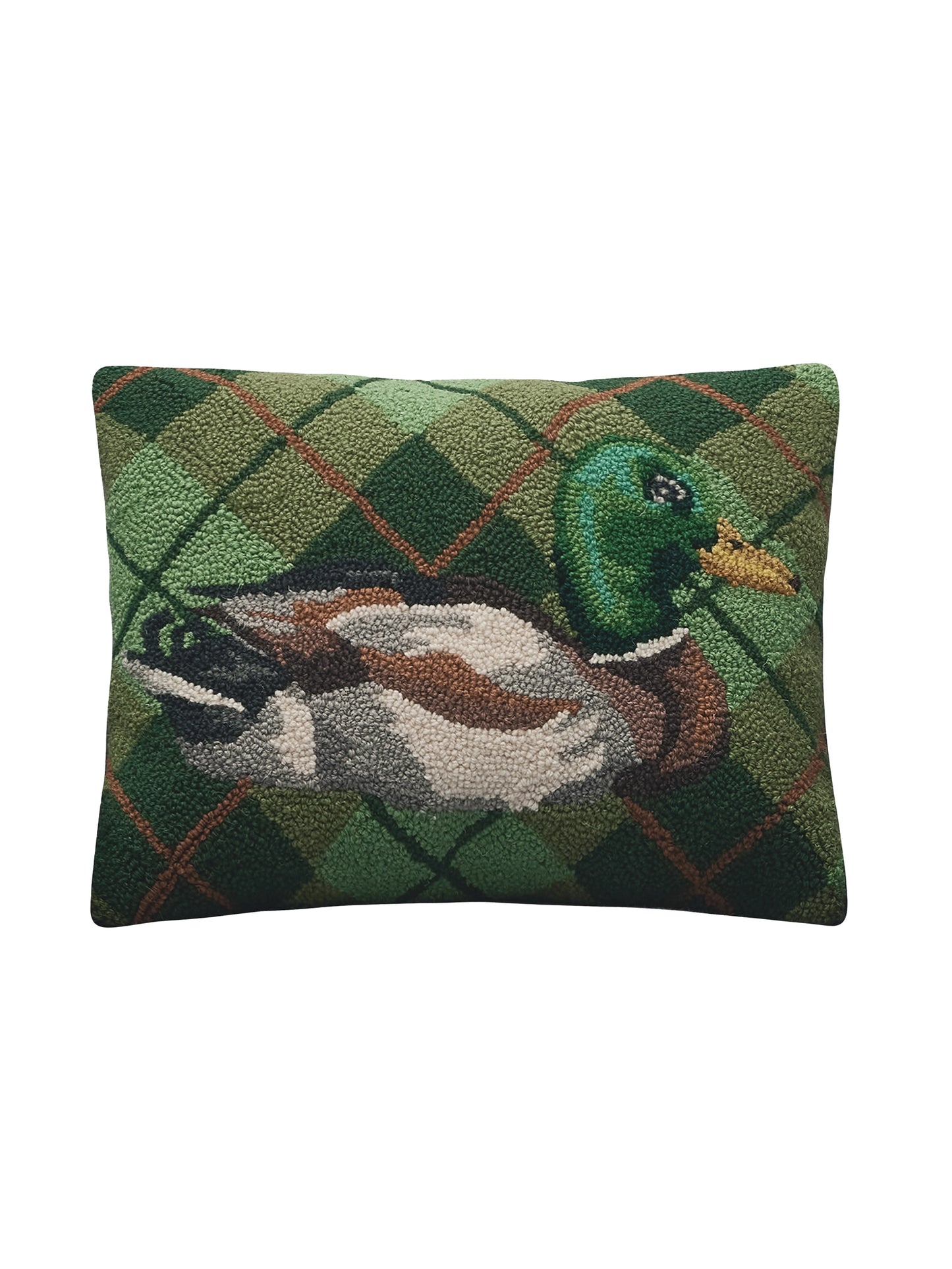 Mallard Plaid Hook Pillow Weston Table