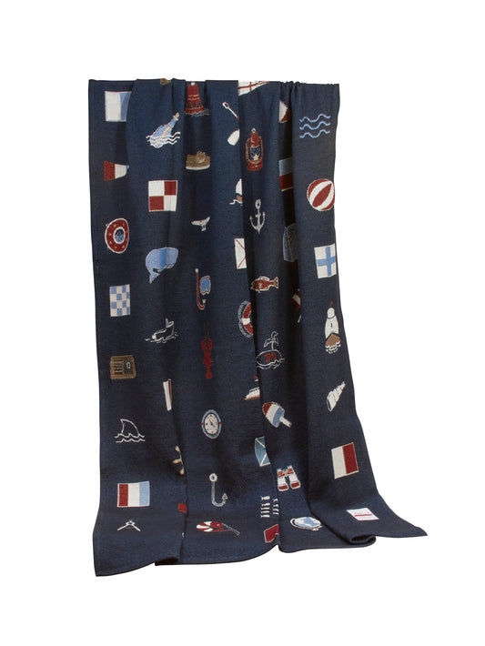 Maritime Throw Blanket Weston Table