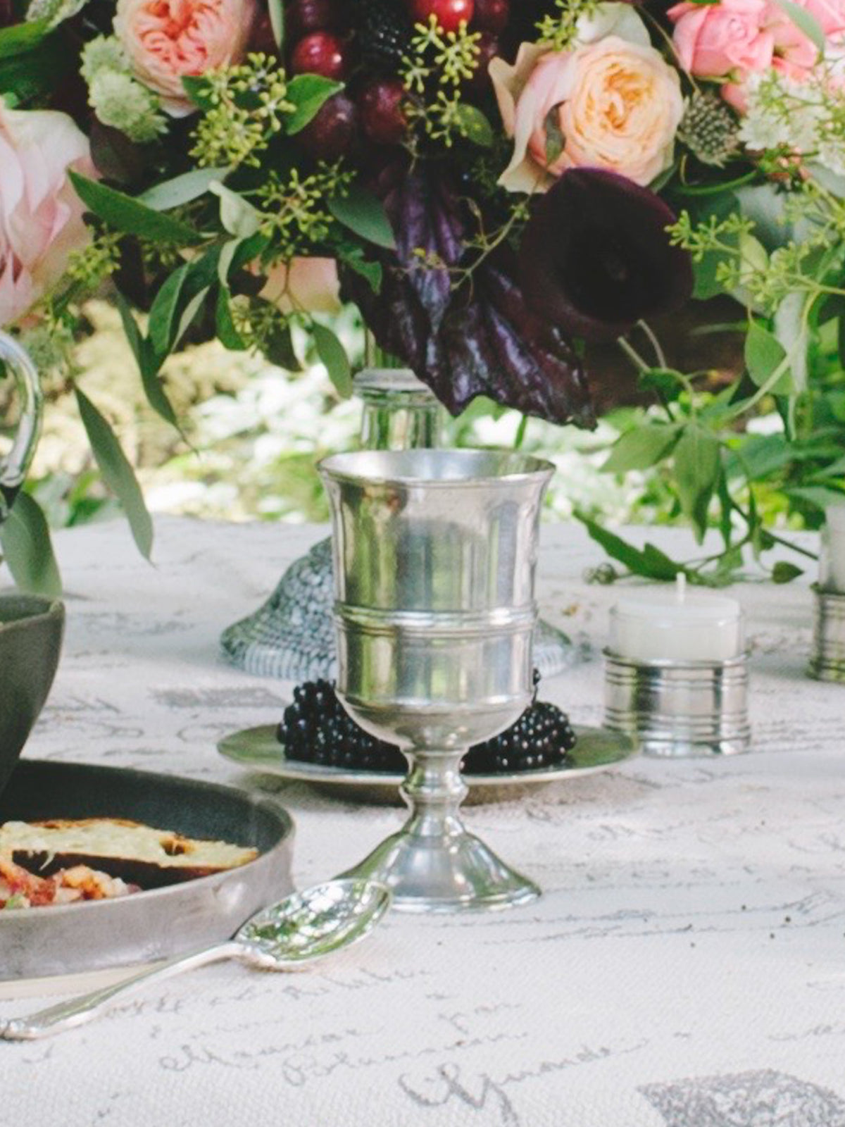 MATCH Pewter Arno Goblet Weston Table