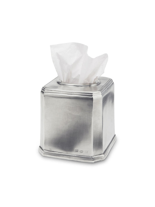 MATCH Pewter Dolomiti Tissue Box Weston Table