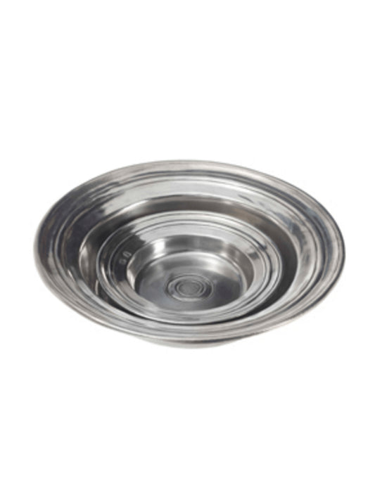 MATCH Pewter Round Incised Bowl Weston Table