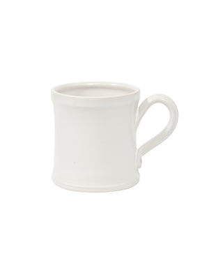  McQueen Pottery Milk White Mug Weston Table 