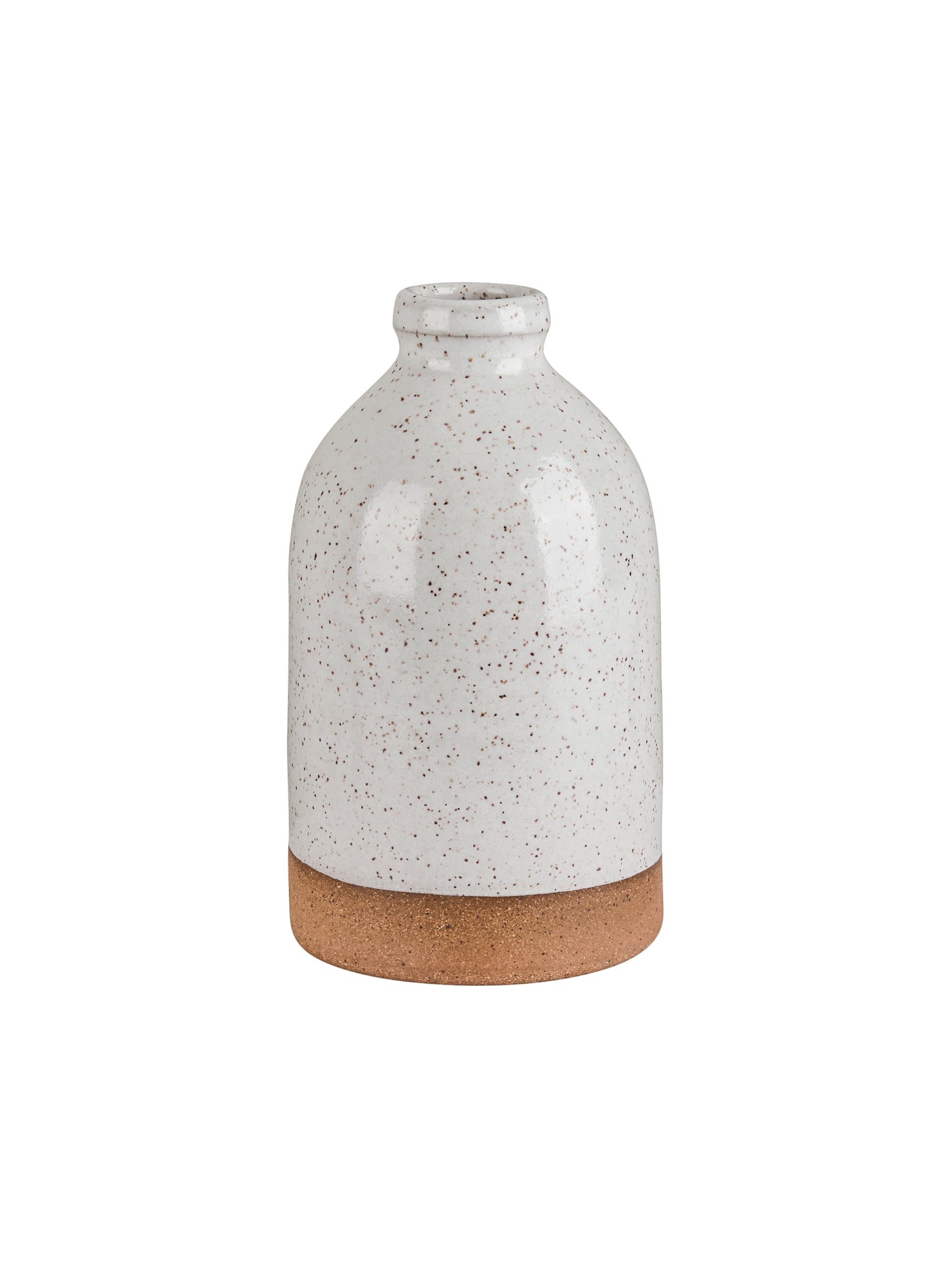 McQueen Pottery Speckled Bud Vase Weston Table