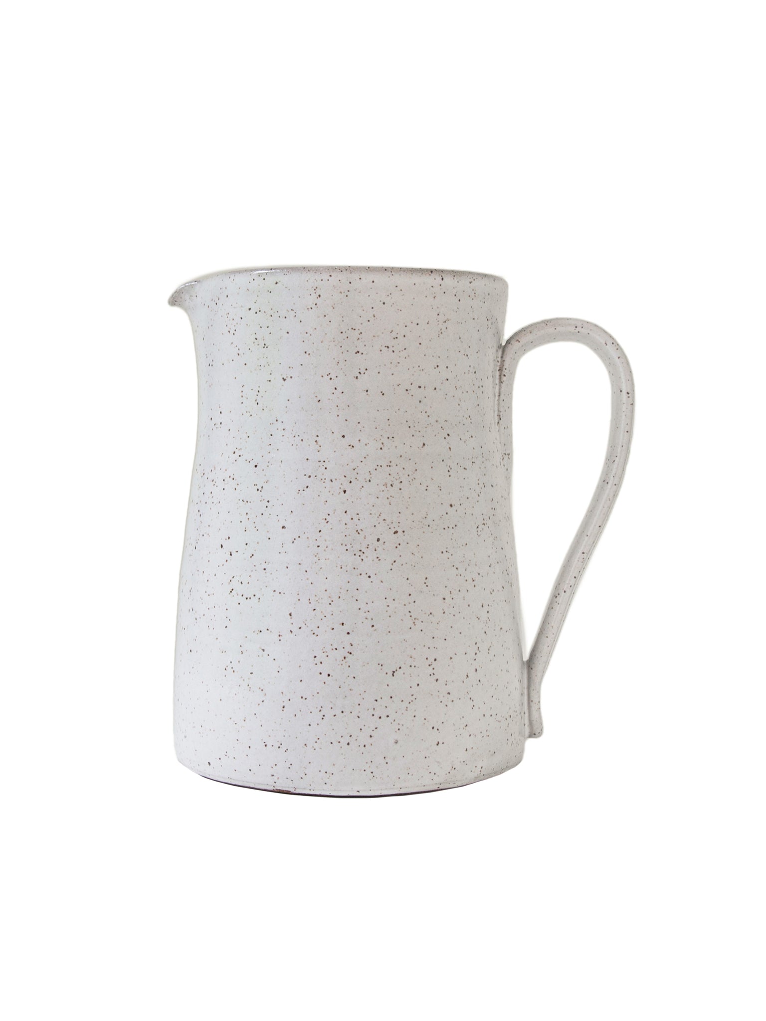 McQueen Pottery Speckled Pitcher Large Weston Table
