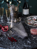 Medici Anthracite Linen Collection Napkins Weston Table