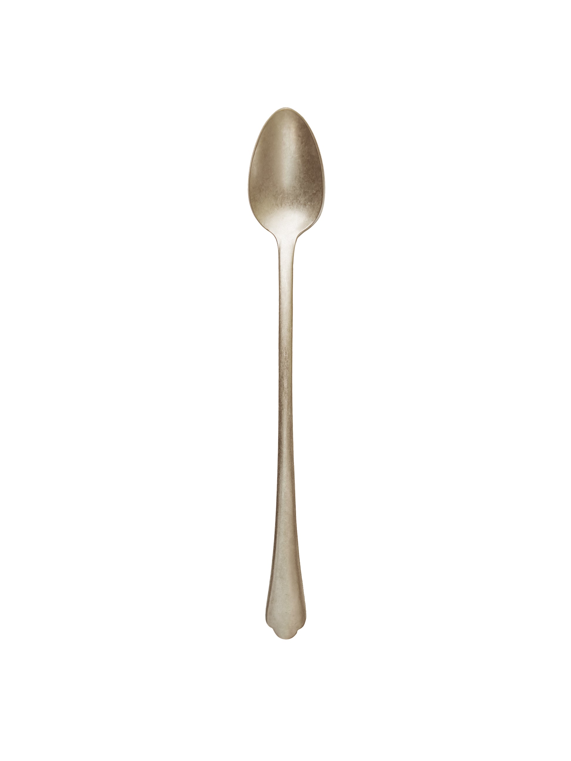 Mepra Vintage Champagne Pewter Iced Tea Spoon Weston Table