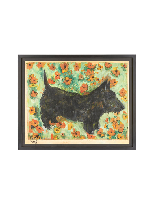 Mid Century Scottie Dog Weston Table