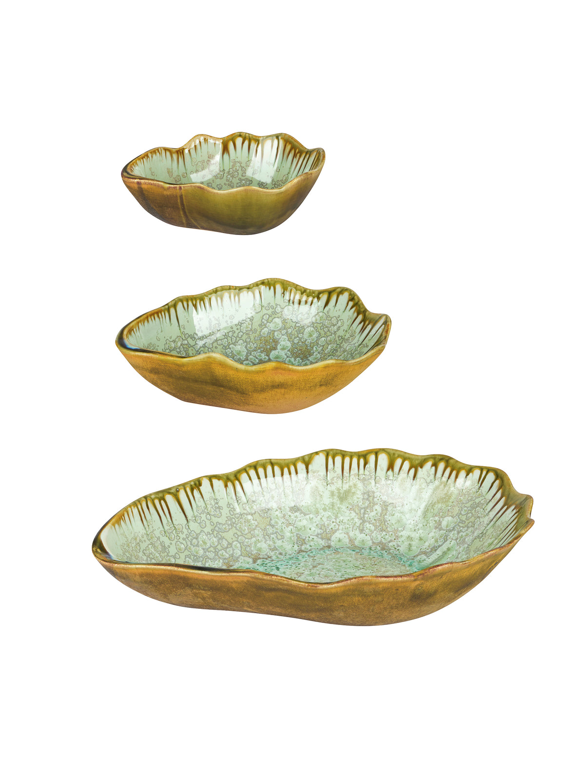 Mint and Tortoise Nesting Bowls Weston Table Weston Table