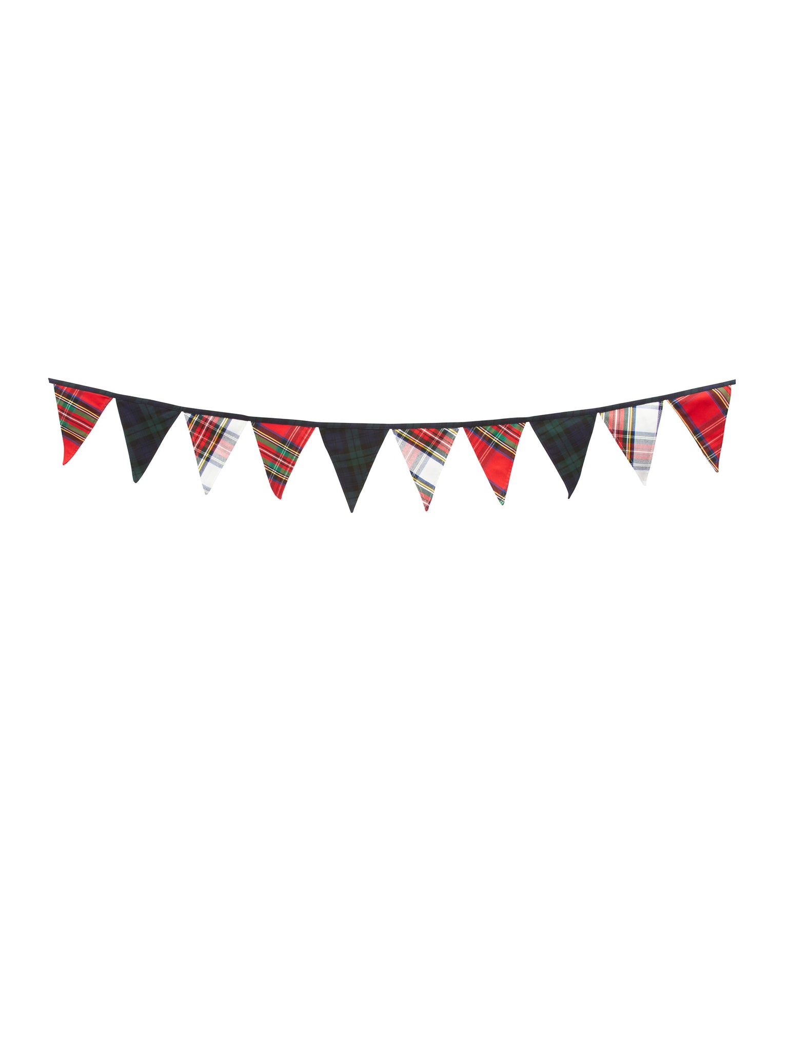 Mixed Tartan Flag Bunting Weston Table