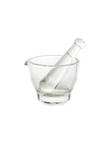 Mosser Glass Crystal Mortar & Pestle 2 Ounces Weston Table