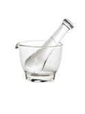 Mosser Glass Crystal Mortar & Pestle Four Ounces Weston Table