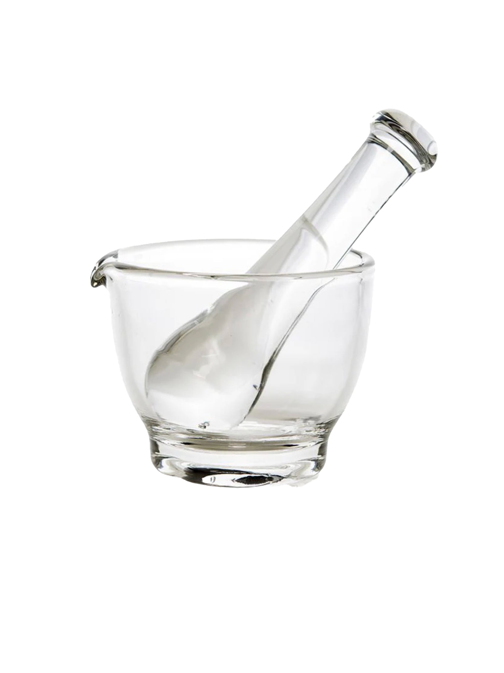 Mosser Glass Crystal Mortar & Pestle Four Ounces Weston Table