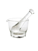 Mosser Glass Crystal Mortar & Pestle 8 Ounces Weston Table
