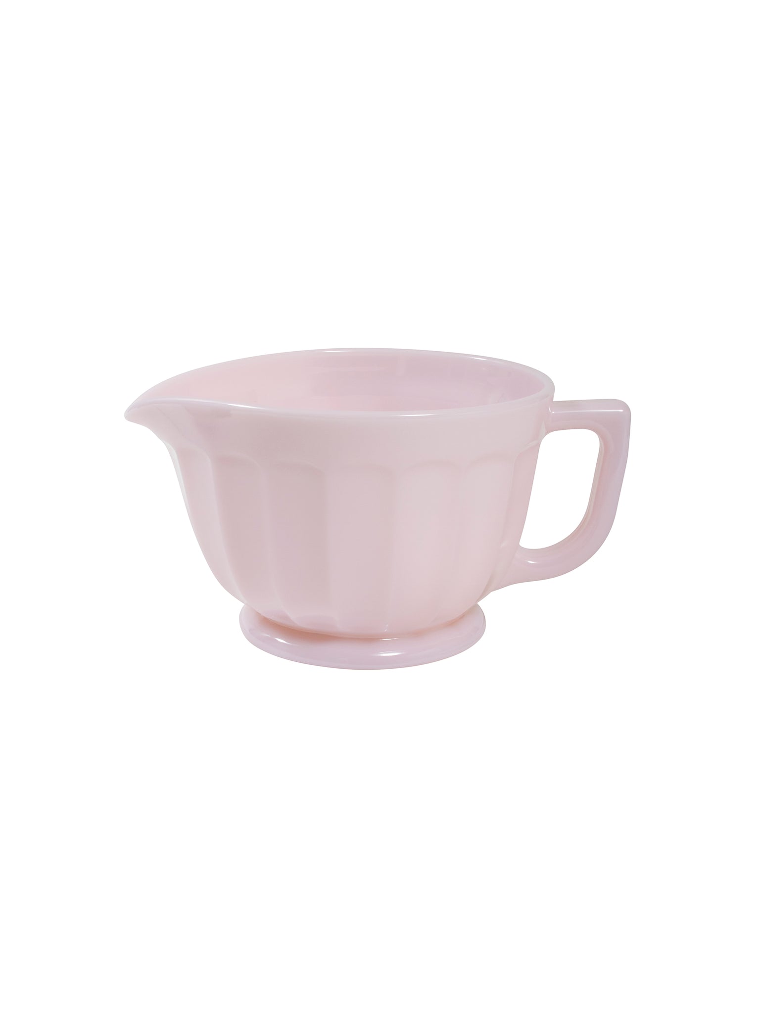 Mosser Glass Pink Batter Bowl Weston Table