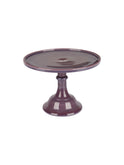 Mosser Glass Purple Cake Stand Weston Table