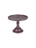 Mosser Glass Purple Cake Stand Weston Table
